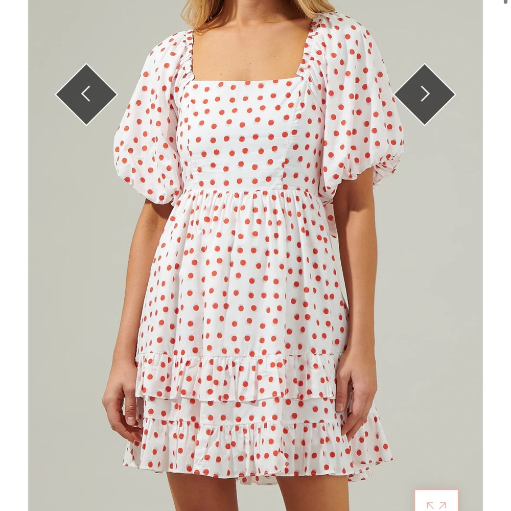 Sugar lips polka dot dress